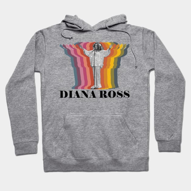 Diana Retro Fade Hoodie by Baharnis